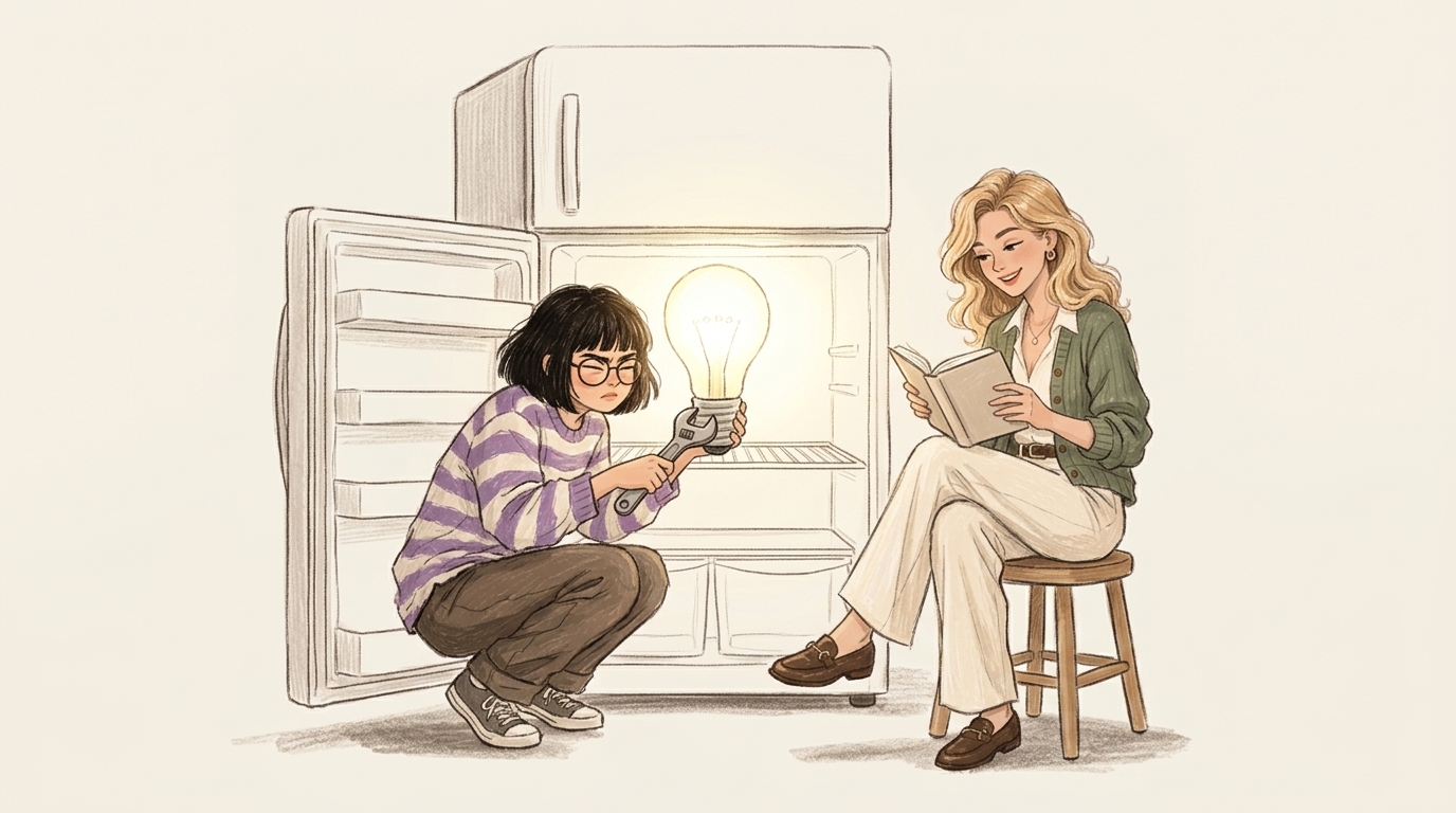 When the Lights Stay On, the Fridge Gets Lighter
